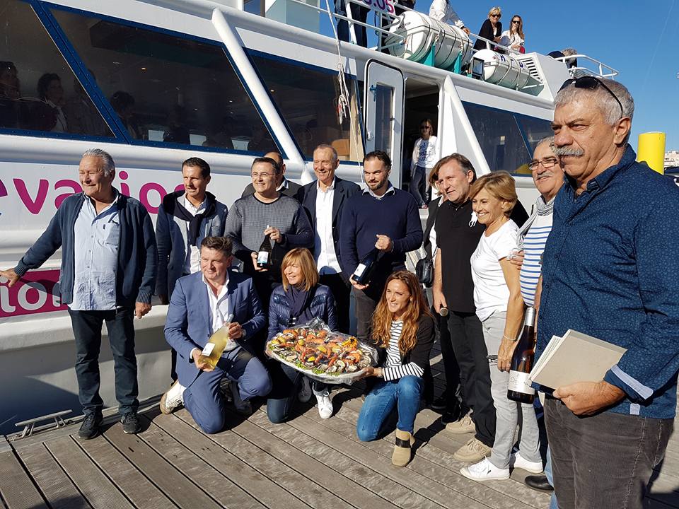 Octobre 2017 – Avant-première de la Croisière Bleue Odyssea entre Le Barcarès et Banyuls-sur-Mer et sa Fête des Vendanges, avec escale à St-Cyprien