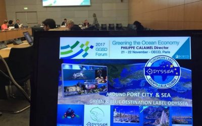 Novembre 2017 – Le GEC Odyssea invité à intervenir lors du Forum « Greening the Ocean Economy » de l’OCDE