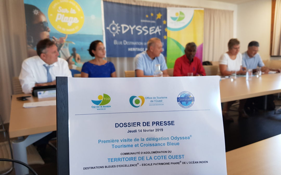 Conférence de presse sur la candidature du Territoire de la Côte Ouest au label européen Odyssea