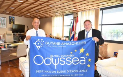 Rencontre avec le Président de la Collectivité Territoriale de Guyane, Rodolphe Alexandre, autour d’une Guyane Bleue et Verte durable et inclusive