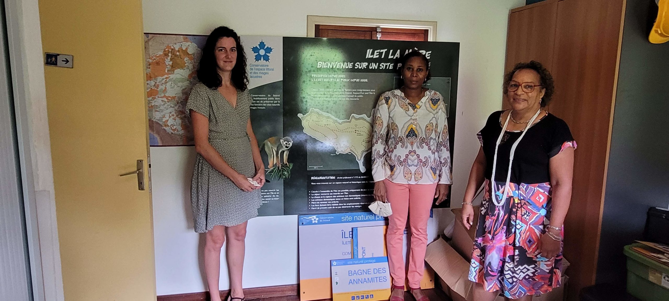 Rencontre avec le Conservatoire du Littoral et le Parc naturel régional de Guyane, pour une Guyane 2030 bleue & verte durable et inclusive