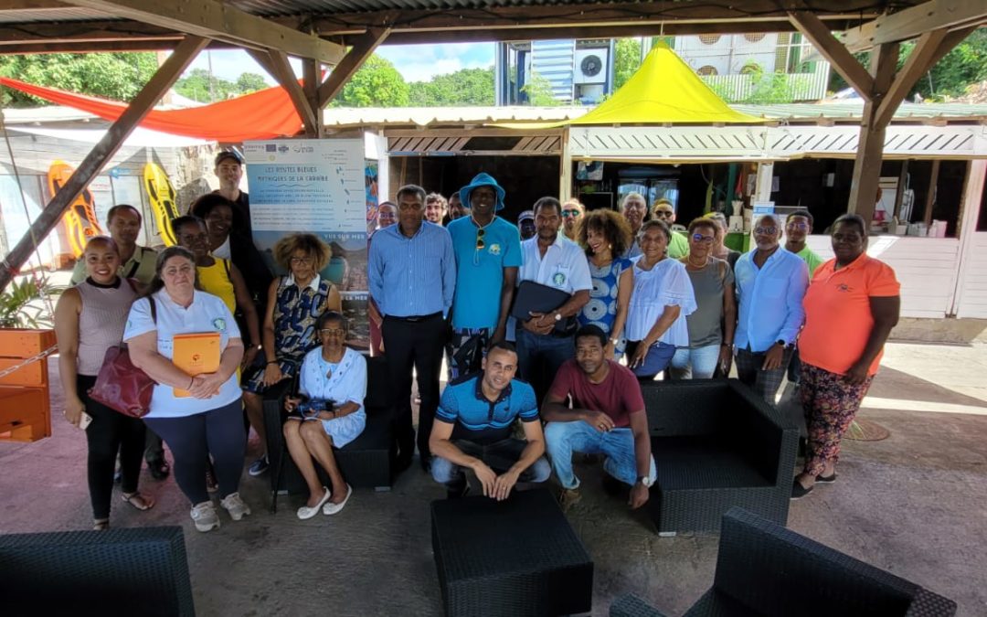 Présentation à Gourbeyre, lors d’un éductour technique, d’un nouveau tourisme bleu d’avenir et d’excellence